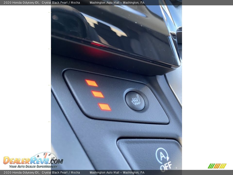 2020 Honda Odyssey EX Crystal Black Pearl / Mocha Photo #34