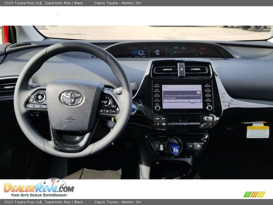 2020 Toyota Prius XLE Supersonic Red / Black Photo #4