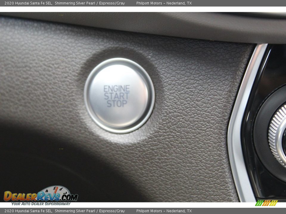 2020 Hyundai Santa Fe SEL Shimmering Silver Pearl / Espresso/Gray Photo #17