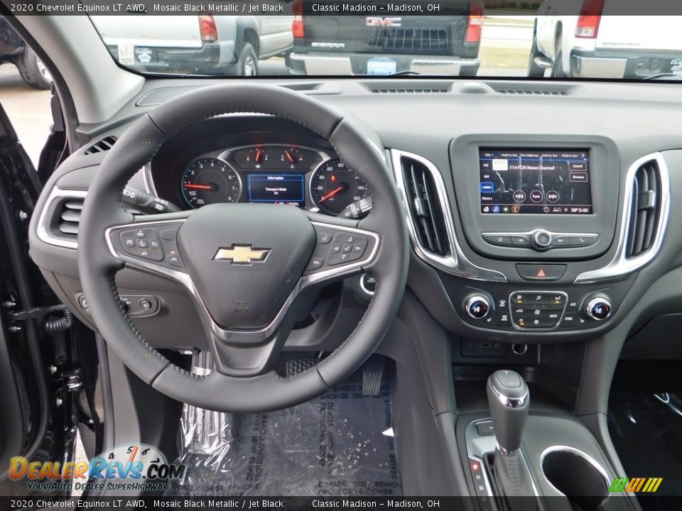 2020 Chevrolet Equinox LT AWD Mosaic Black Metallic / Jet Black Photo #3