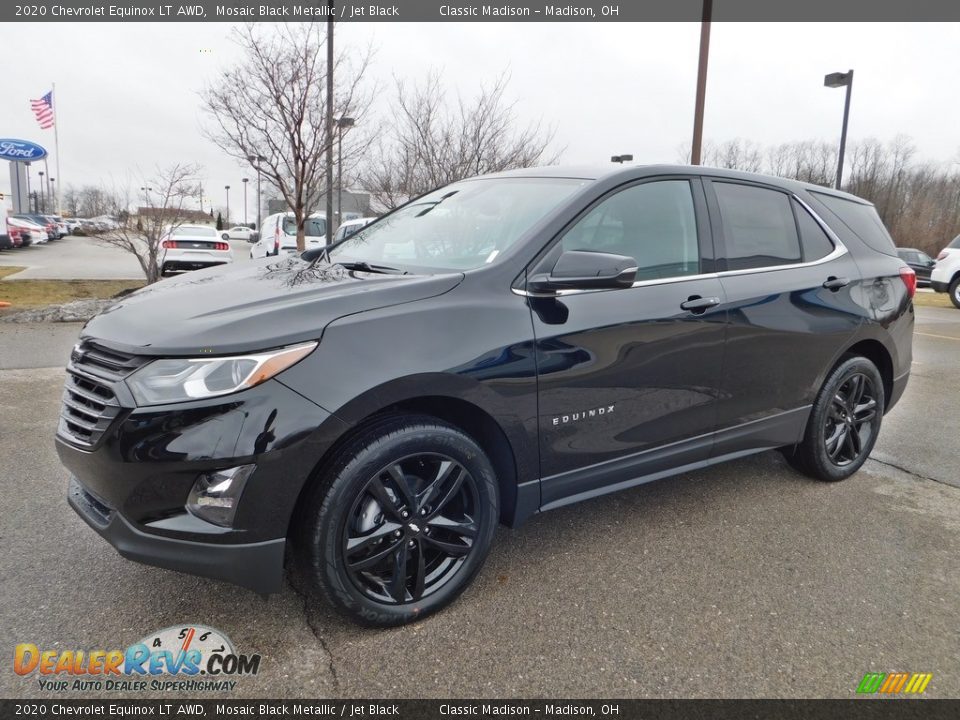 2020 Chevrolet Equinox LT AWD Mosaic Black Metallic / Jet Black Photo #5