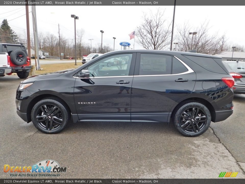 2020 Chevrolet Equinox LT AWD Mosaic Black Metallic / Jet Black Photo #6