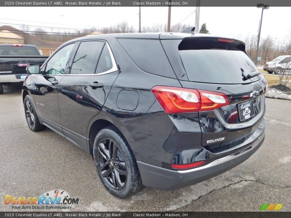 2020 Chevrolet Equinox LT AWD Mosaic Black Metallic / Jet Black Photo #7