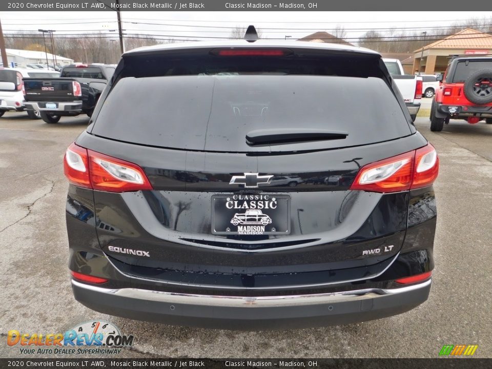 2020 Chevrolet Equinox LT AWD Mosaic Black Metallic / Jet Black Photo #8
