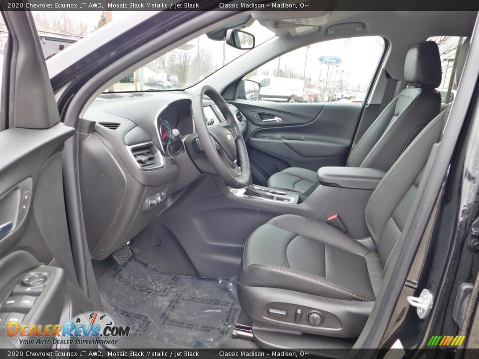 2020 Chevrolet Equinox LT AWD Mosaic Black Metallic / Jet Black Photo #11