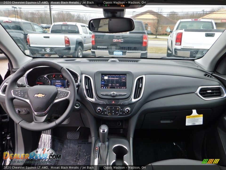 2020 Chevrolet Equinox LT AWD Mosaic Black Metallic / Jet Black Photo #12