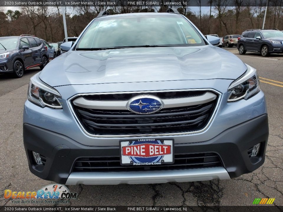 2020 Subaru Outback Limited XT Ice Silver Metallic / Slate Black Photo #3