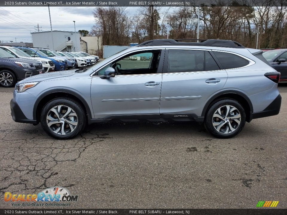 2020 Subaru Outback Limited XT Ice Silver Metallic / Slate Black Photo #4