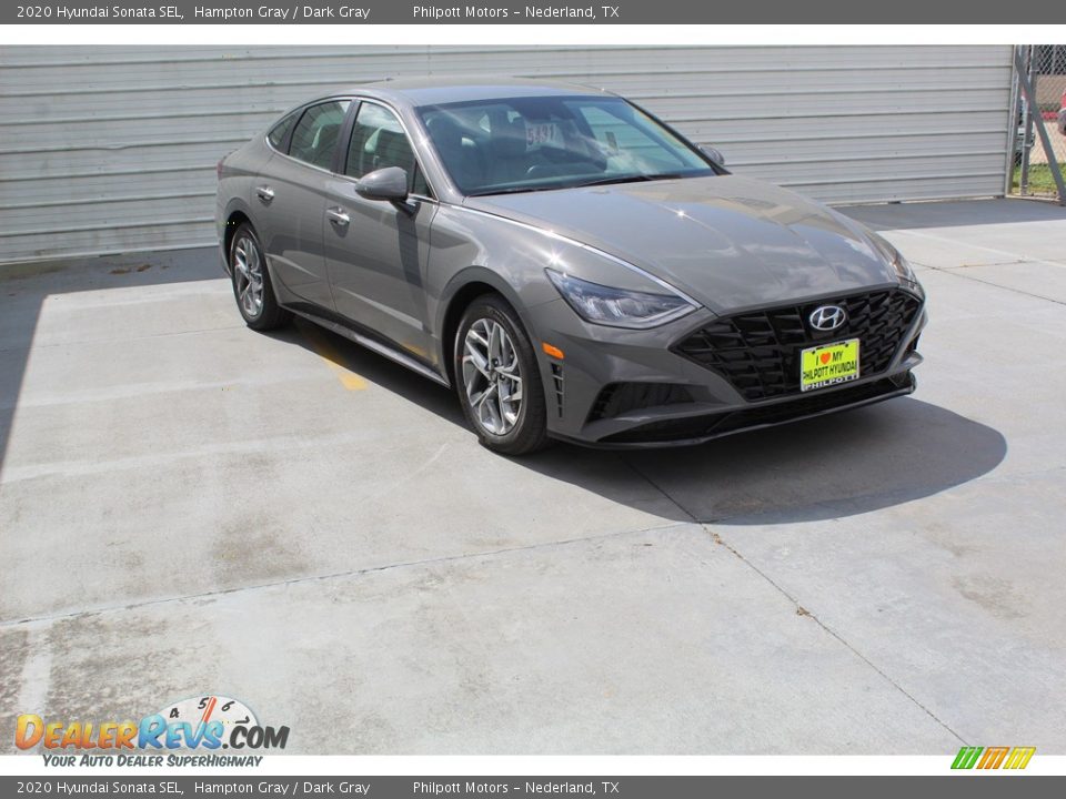 2020 Hyundai Sonata SEL Hampton Gray / Dark Gray Photo #2