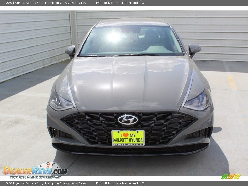 2020 Hyundai Sonata SEL Hampton Gray / Dark Gray Photo #3