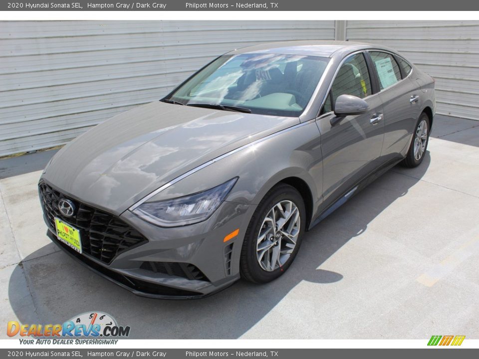 2020 Hyundai Sonata SEL Hampton Gray / Dark Gray Photo #4