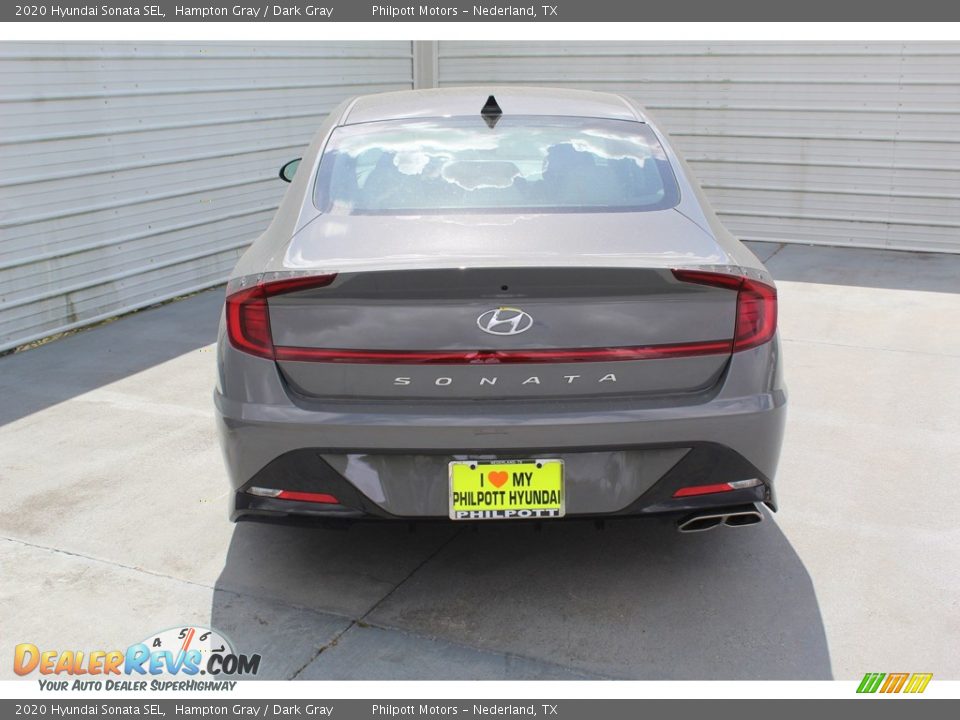 2020 Hyundai Sonata SEL Hampton Gray / Dark Gray Photo #7