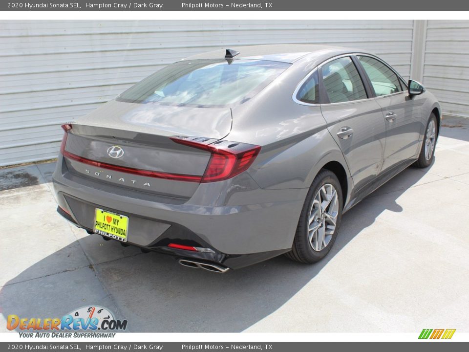 2020 Hyundai Sonata SEL Hampton Gray / Dark Gray Photo #8