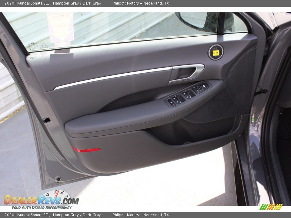 2020 Hyundai Sonata SEL Hampton Gray / Dark Gray Photo #9