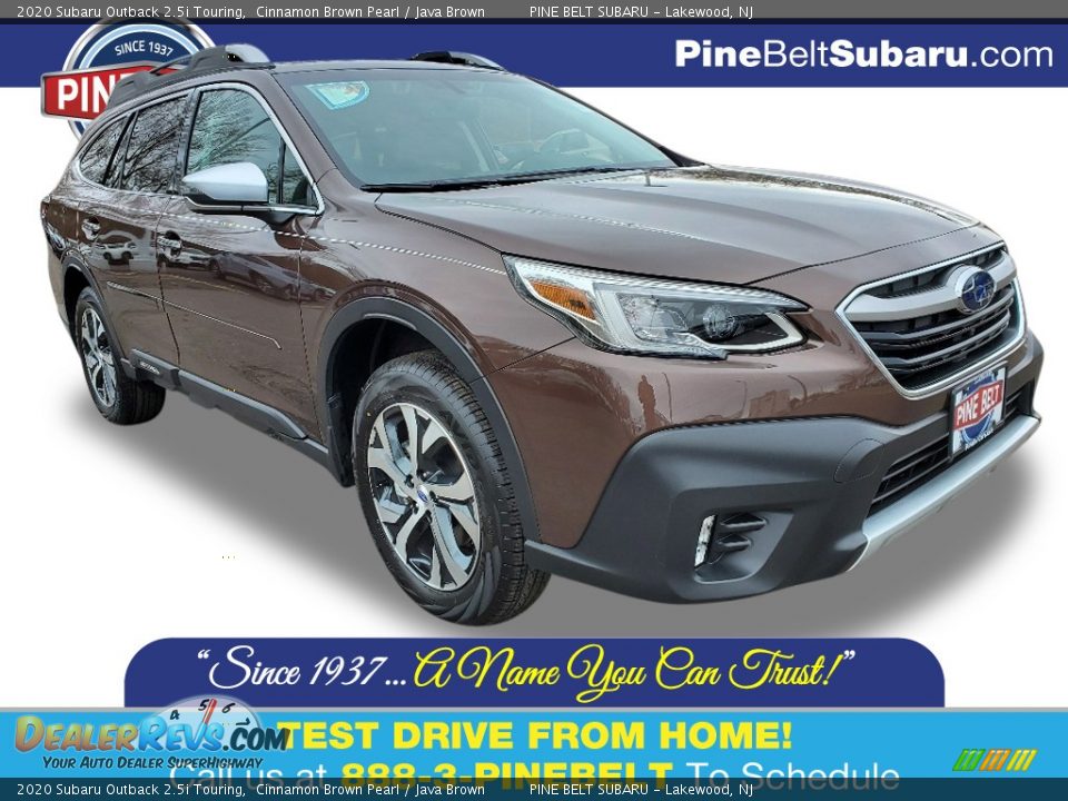 2020 Subaru Outback 2.5i Touring Cinnamon Brown Pearl / Java Brown Photo #1