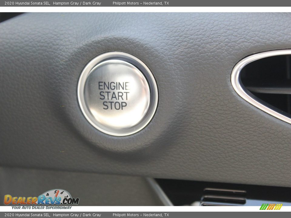 2020 Hyundai Sonata SEL Hampton Gray / Dark Gray Photo #17