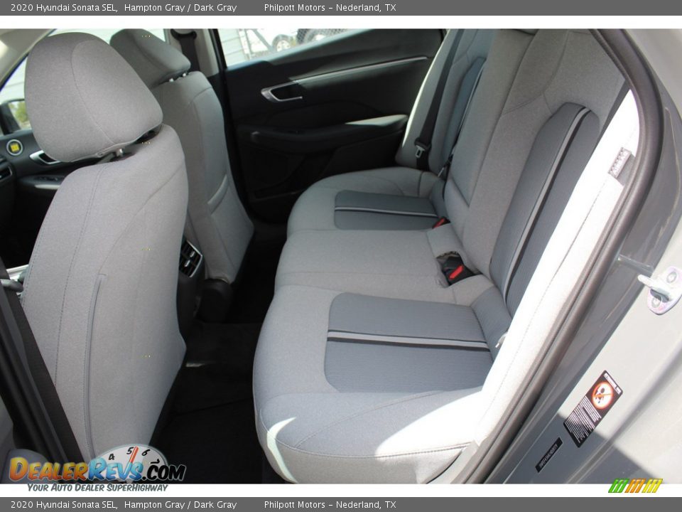2020 Hyundai Sonata SEL Hampton Gray / Dark Gray Photo #20