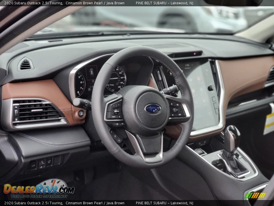 Dashboard of 2020 Subaru Outback 2.5i Touring Photo #10