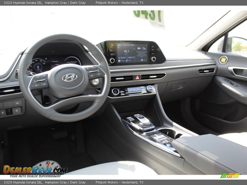 2020 Hyundai Sonata SEL Hampton Gray / Dark Gray Photo #21