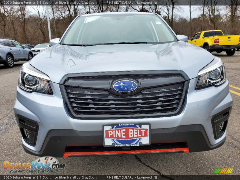 2020 Subaru Forester 2.5i Sport Ice Silver Metallic / Gray Sport Photo #3