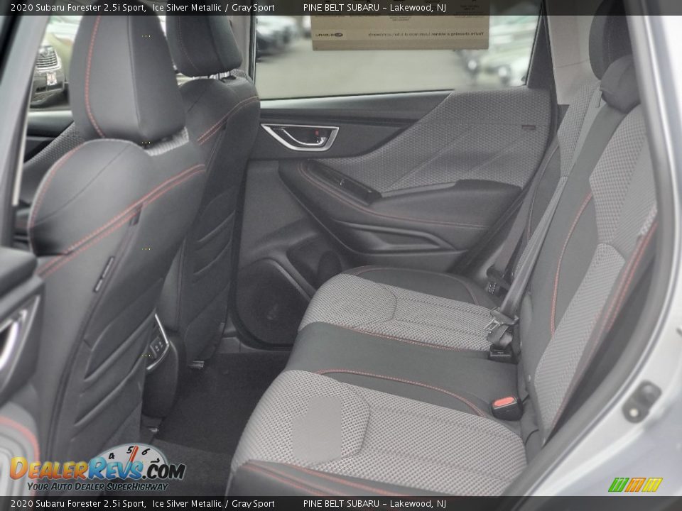 2020 Subaru Forester 2.5i Sport Ice Silver Metallic / Gray Sport Photo #9