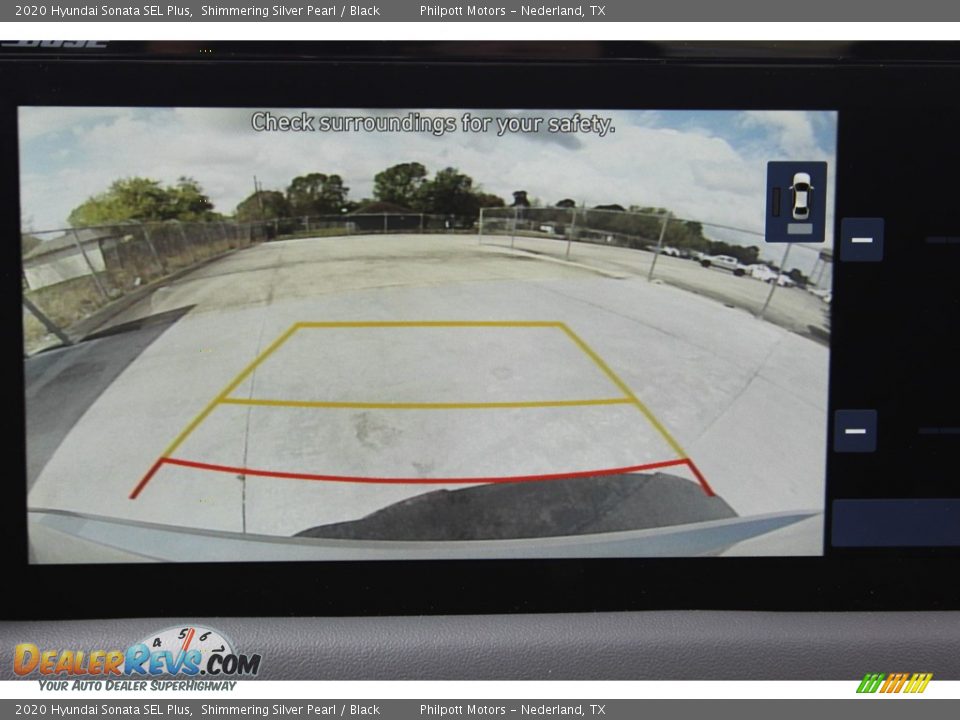 2020 Hyundai Sonata SEL Plus Shimmering Silver Pearl / Black Photo #18