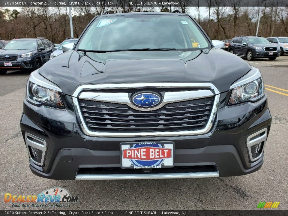 2020 Subaru Forester 2.5i Touring Crystal Black Silica / Black Photo #3