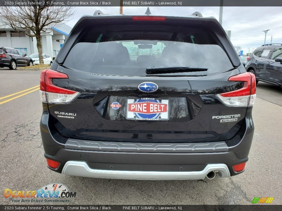 2020 Subaru Forester 2.5i Touring Crystal Black Silica / Black Photo #7
