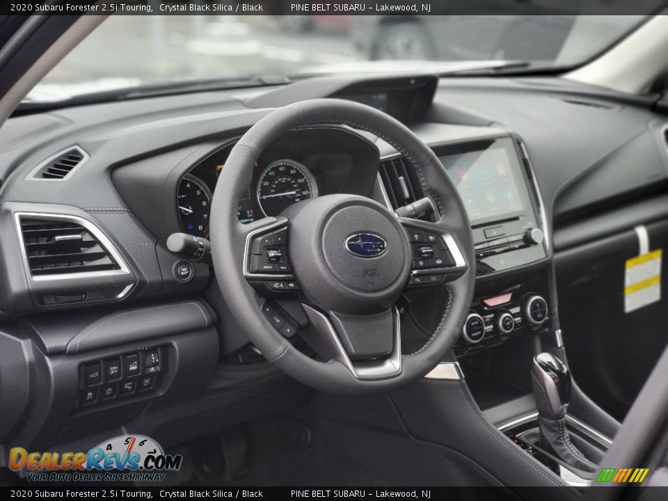 2020 Subaru Forester 2.5i Touring Crystal Black Silica / Black Photo #10