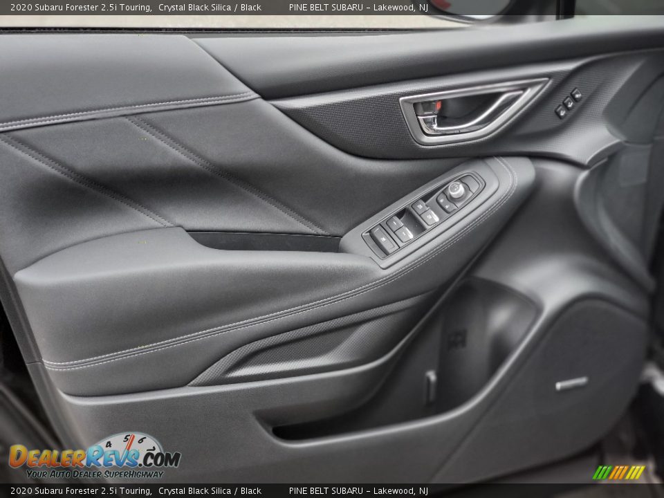 2020 Subaru Forester 2.5i Touring Crystal Black Silica / Black Photo #12
