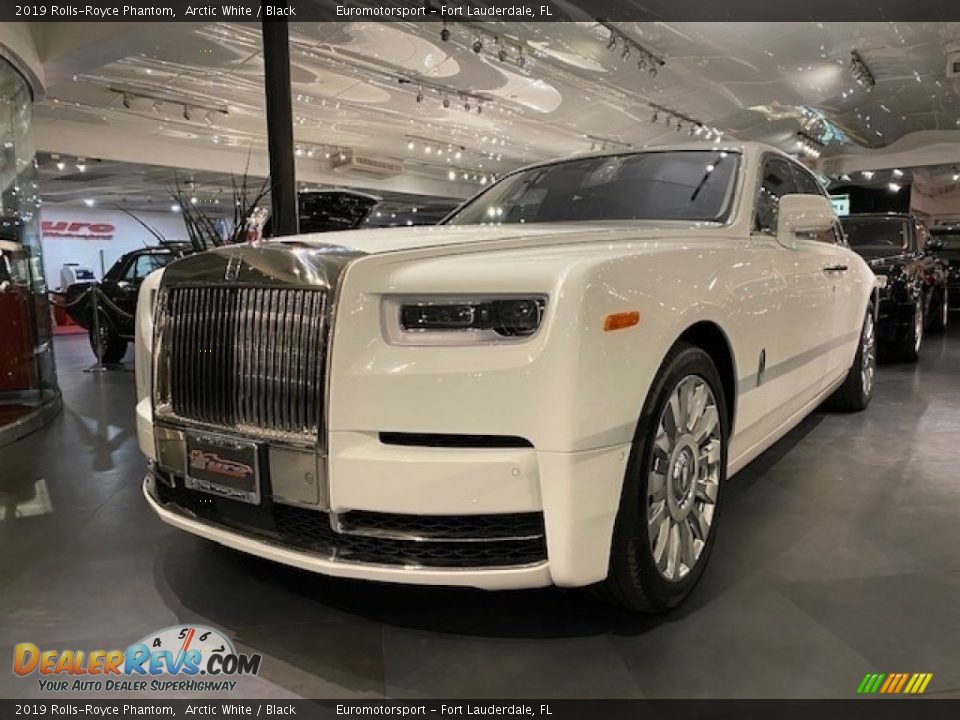 2019 Rolls-Royce Phantom Arctic White / Black Photo #1