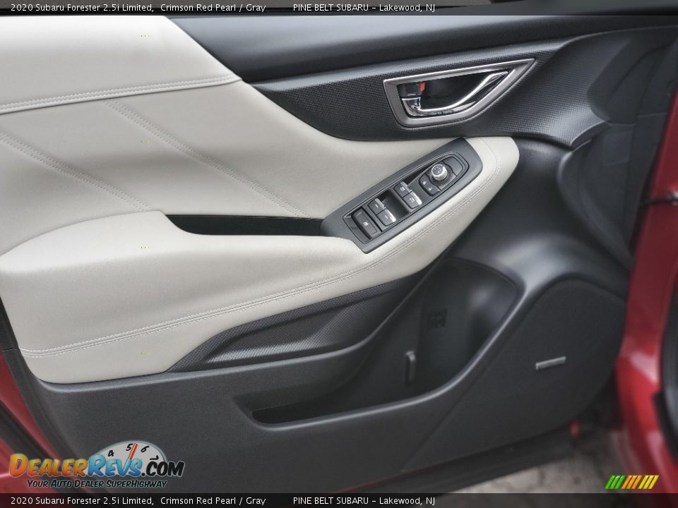 2020 Subaru Forester 2.5i Limited Crimson Red Pearl / Gray Photo #12