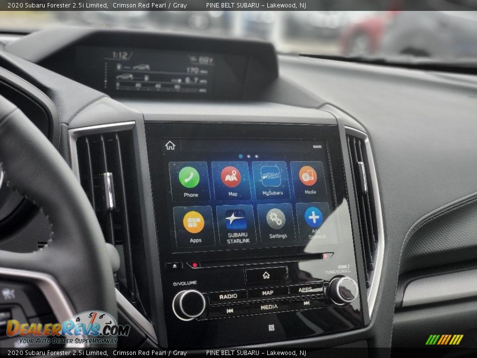 2020 Subaru Forester 2.5i Limited Crimson Red Pearl / Gray Photo #14