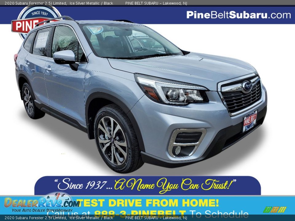 2020 Subaru Forester 2.5i Limited Ice Silver Metallic / Black Photo #1