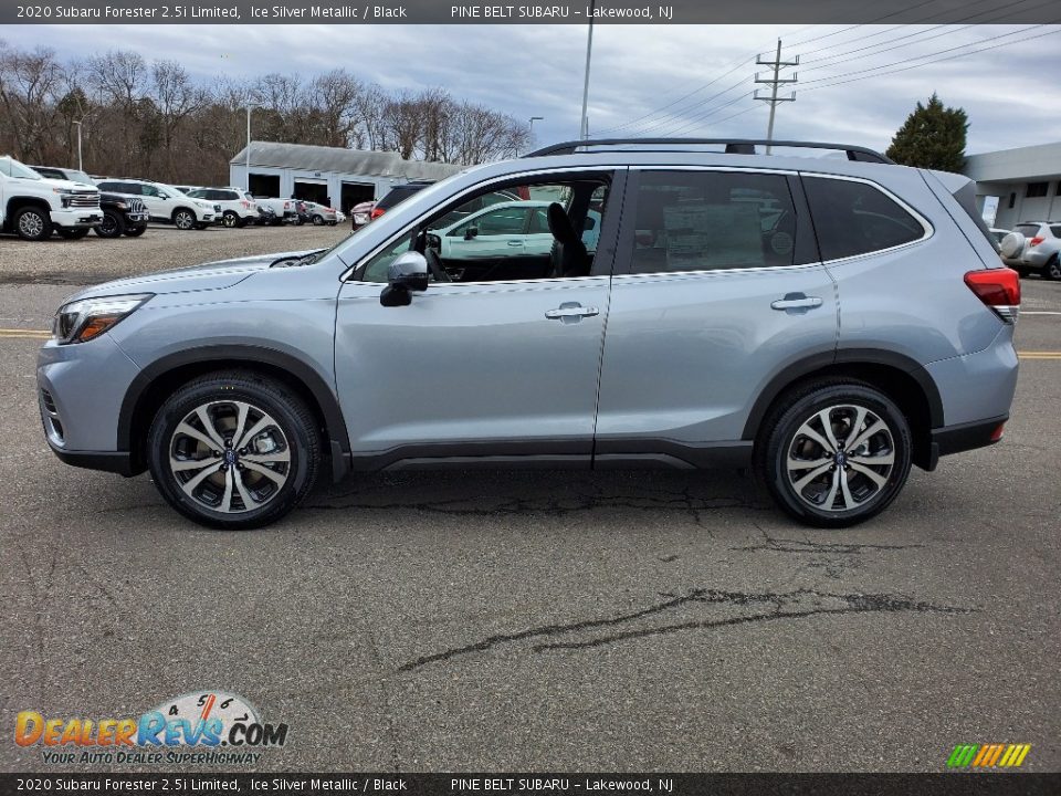 2020 Subaru Forester 2.5i Limited Ice Silver Metallic / Black Photo #4