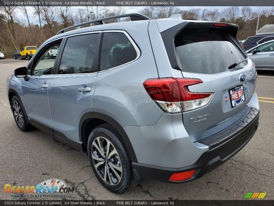 2020 Subaru Forester 2.5i Limited Ice Silver Metallic / Black Photo #6