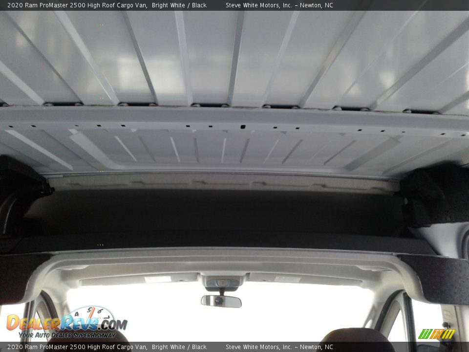 2020 Ram ProMaster 2500 High Roof Cargo Van Bright White / Black Photo #13