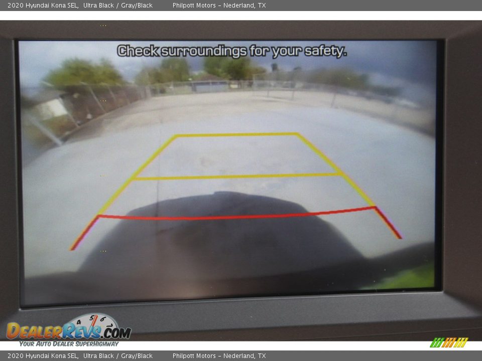 2020 Hyundai Kona SEL Ultra Black / Gray/Black Photo #19