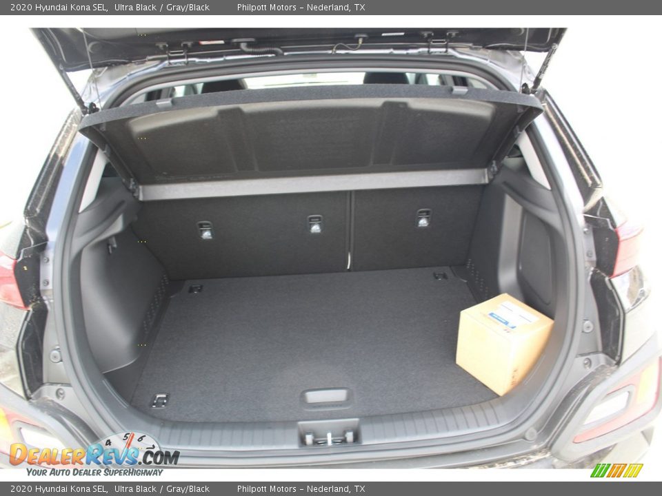 2020 Hyundai Kona SEL Ultra Black / Gray/Black Photo #25