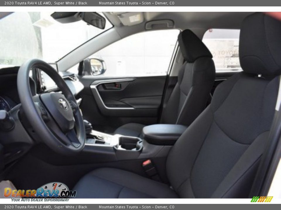 2020 Toyota RAV4 LE AWD Super White / Black Photo #6