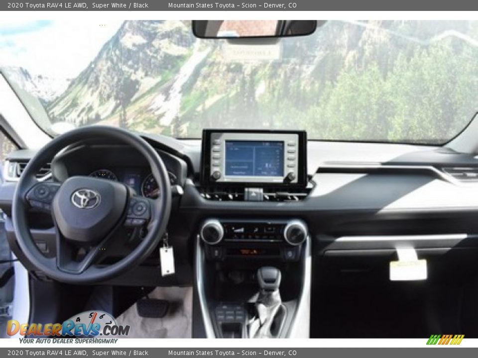 2020 Toyota RAV4 LE AWD Super White / Black Photo #7