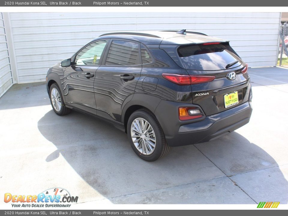 2020 Hyundai Kona SEL Ultra Black / Black Photo #6