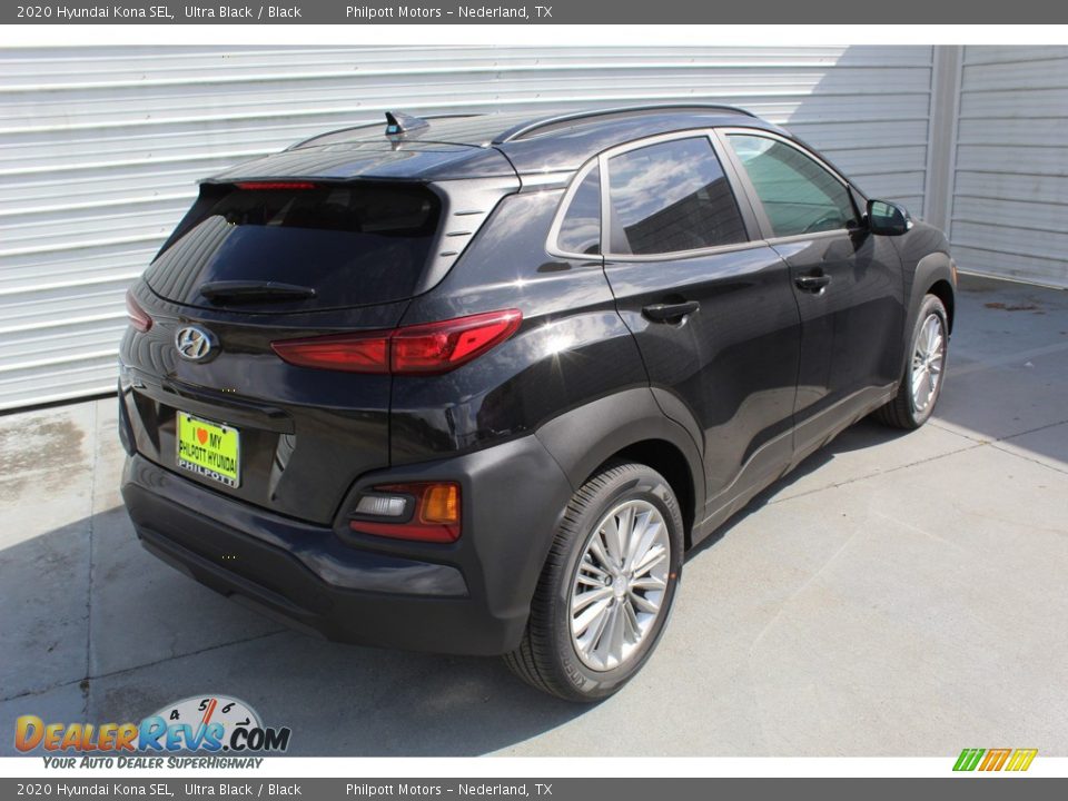 2020 Hyundai Kona SEL Ultra Black / Black Photo #8