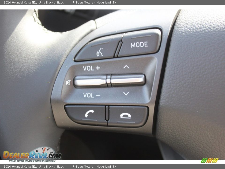 2020 Hyundai Kona SEL Ultra Black / Black Photo #11