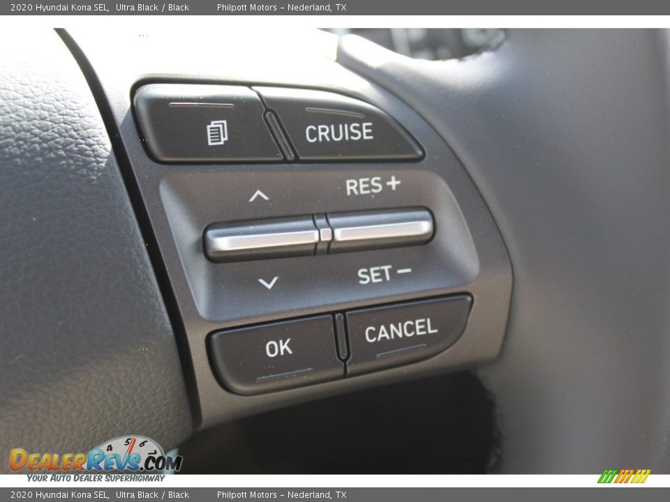 2020 Hyundai Kona SEL Ultra Black / Black Photo #12