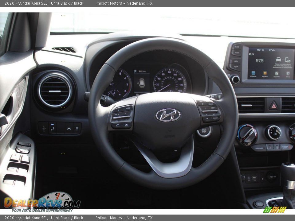 2020 Hyundai Kona SEL Ultra Black / Black Photo #23