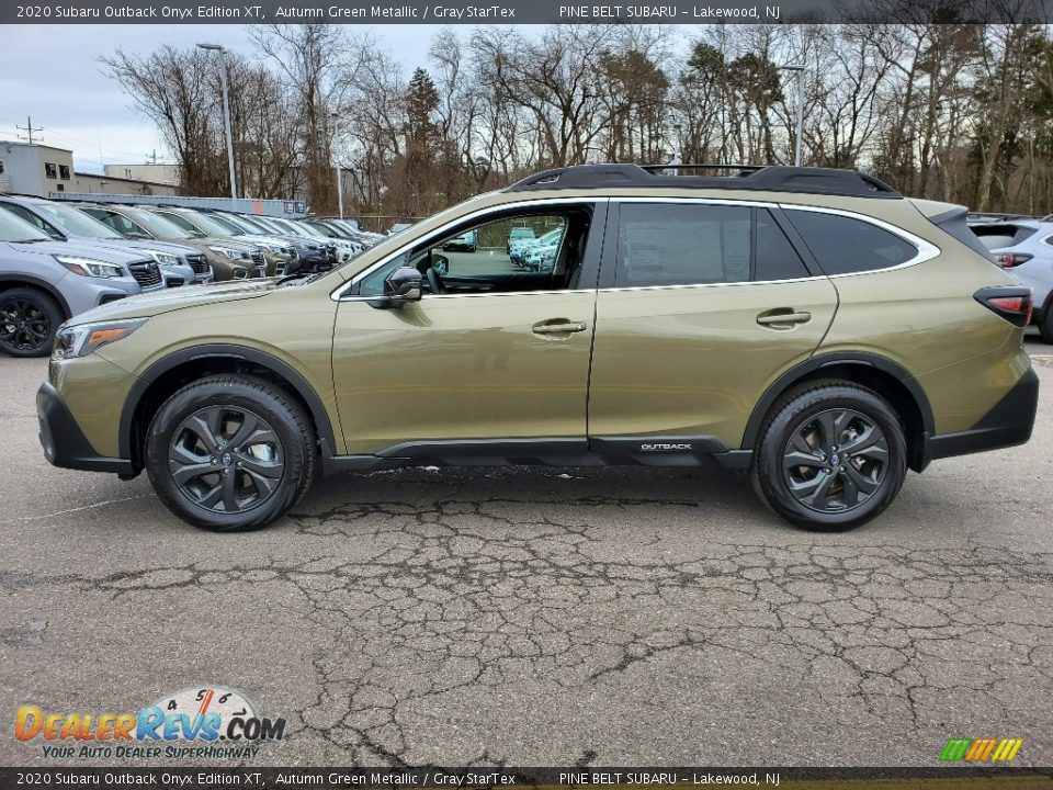 2020 Subaru Outback Onyx Edition XT Autumn Green Metallic / Gray StarTex Photo #4