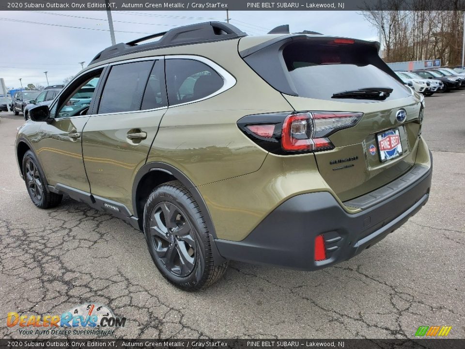 2020 Subaru Outback Onyx Edition XT Autumn Green Metallic / Gray StarTex Photo #6