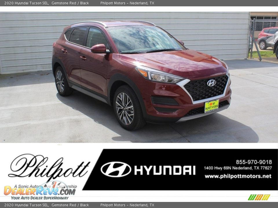 2020 Hyundai Tucson SEL Gemstone Red / Black Photo #1