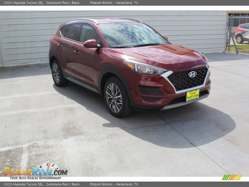 2020 Hyundai Tucson SEL Gemstone Red / Black Photo #2
